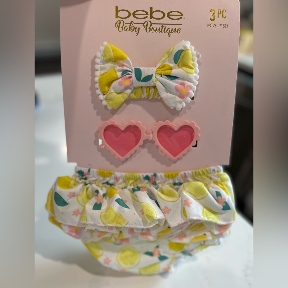 Bebe Baby Boutique novelty set NWT